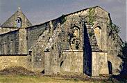 La Frediere - Eglise romane - Vue du Sud-Est